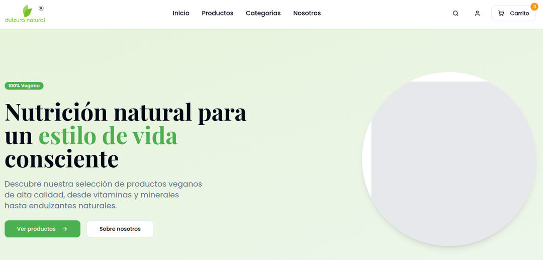 Propuesta de E-commerce para Dulzura Natural