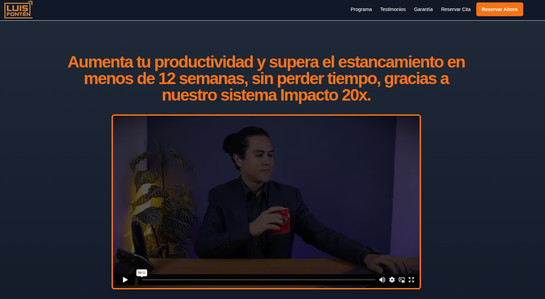 Impacto20x.com VSL